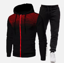 Herren Jogginganzug Tracksuit Trainingsanzug Sportanzug Sporthose Hoodie Hosen