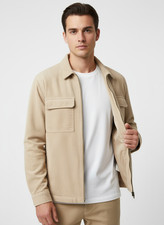 H&M Cordjacke – Beige –