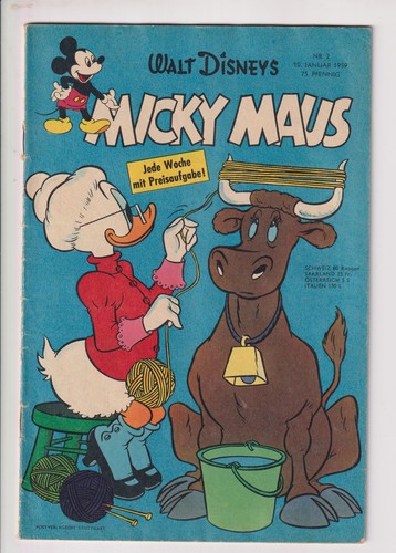 Micky maus 1959 - maus, nr.
