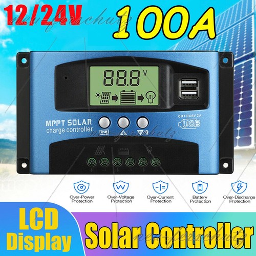 Solar laderegler 100a mppt - solar,