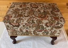 Vintage Blumen Gobelin Stoff
