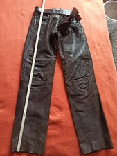 Lederhose mit Gürtel,Marke ENJOY,dunkelbraun,Gr.32,sehr guter Zustand