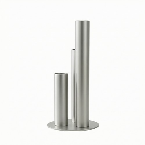 Edelstahlvase modern