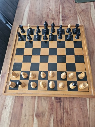 Klappbares schachspiel back - schachspiel,