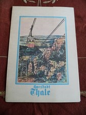 DDR Bildermappe HARZSTADT - THALE Harz Ansichten farbig Lange Druck Halberstadt