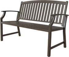 Gartenbank metall sitzer - metall, 3-sitzer