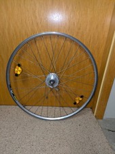 Laufrad vorne Mavic mit Nabendynamo für Felgenbremsen, Felgenbreite aussen 23mm