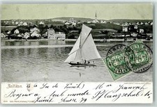 13902512 - Zollikon Segelboot 1907