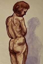 Karl Heyn Original Aquarell