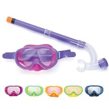 Tauchbrille Schwimmen Schnorchelbrille Kinder Set Kinderausrüstung NEU H3U7