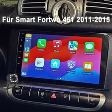 4+64G Android 14 Kamera Für Benz Smart Fortwo 451 2011-15 Carplay Autoradio Navi