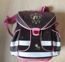 Schulranzen Tornister Spiegelburg Pferde Freunde pink braun - mit Mappe