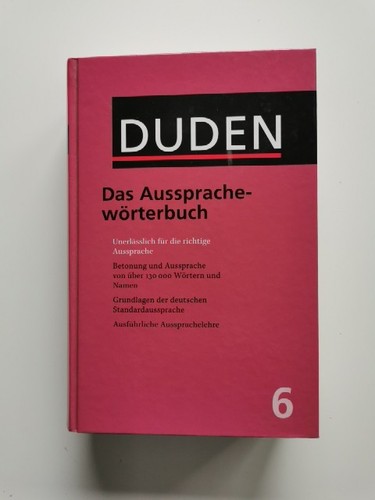 Das aussprache worterbuch - das, 6