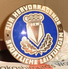 AUTOPLAKETTE Auto-Union DKW