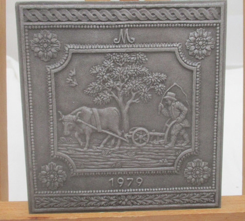 Buderus relief jahresplakette - buderus,