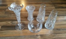 Konvolut Vasen Bleikristall