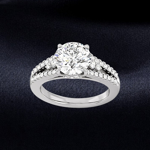 Diamant verlobungsring k - 14,