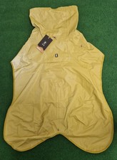 Hurtta Reflektierender Regenmantel/Hundemantel Mudventure Coat tumeric 65 cm