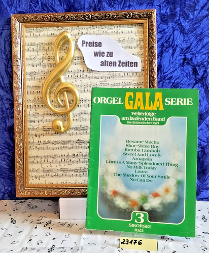 Orgel gala serie - "orgel, 3