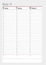 Terminplaner-Einlagen 2024 -