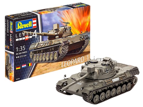 Revell panzer leopard - panzer,