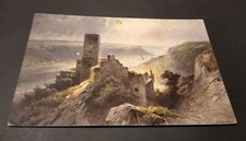 AK, Künstlerkarte, Burg Gutenfels . Astudin Karte