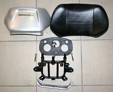 Rückenlehne / Sissybar  in silbergrau für einen SUZUKI Burgman AN 650 2006-10