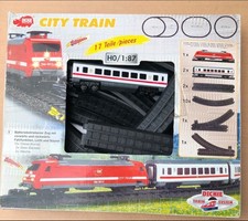 Kinder Elektrischer Zug Spielzeug Modell Eisenbahn Motor Frachtwagen Train Set