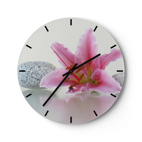 Modern wanduhr 40x40cm - wanduhr, rund