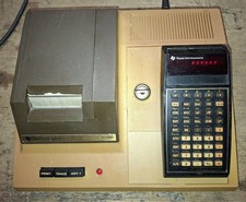 TI59 mit PC100 Printer