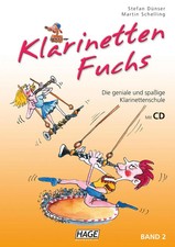 Klarinetten Fuchs Band 2 (mit CD) | Die geniale und spaßige Klarinettenschule