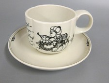 Kaffeetasse & UT Rosenthal  Form ohne Nahmen Till Eulenspiegel Björn Wiinblad