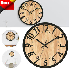 34cm Wanduhr Uhr Holz