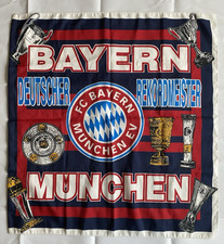 FC BAYERN MÜNCHEN E.V.  REKORDMEISTER Fahne 65 x 69 cm, Pokale