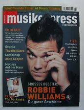 Musikexpress Februar 2004 GER Magazine Robbie Williams Darkness Air Distillers