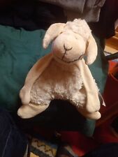 SIGIKID Country Schaf Wollblöd Lamm ca. 35 cm weiß  Kuscheltier gebraucht 