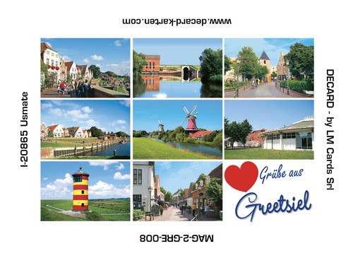 Greetsiel kühlschrankmagnete - greetsiel,