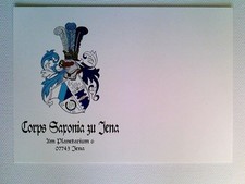 Couleurkarte, Corps Saxonia zu