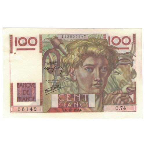 Frankreich 100 francs 1946 - 100,