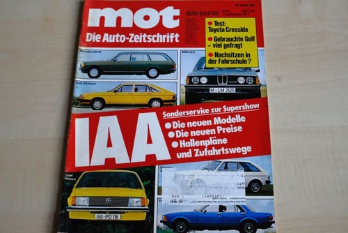 Mot 1977 mercedes 280 - 18/1977,