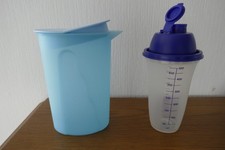 Tupperware Junge Welle blaue Kanne - Schüttelbecher 500 ml