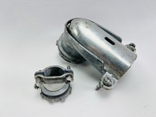 Kabeldurchführung Kabelführung Kabeldurchlass aus Metal ca. 3,6cm in Silber