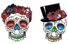 2 Stück Tag der Toten 3D