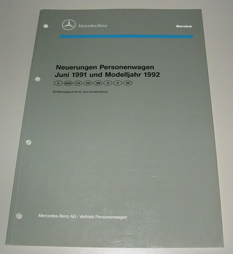 Werkstatthandbuch mercedes - werkstatthandbuch, w