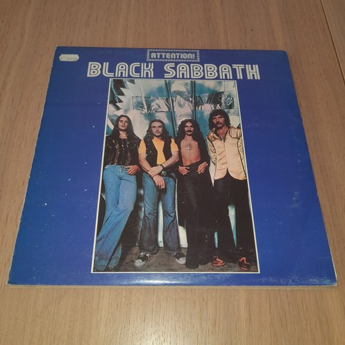 Black sabbath attention - black, –