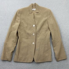 Ashley Brooke Blazer Gr. 34 Beige Strukturmuster Viskosemix Damen Jacke Elega