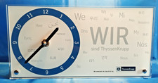 Thyssenkrupp Werbe Uhr aus 2009