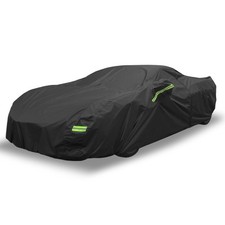 für Chevrolet Corvette C8 20-22 Auto Abdeckung Cover mit Verschluss Schwarz