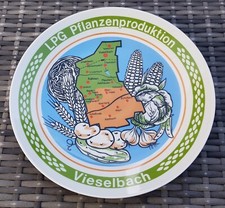 DDR Ehrenteller LPG Vieselbach Klettbach Schellroda Urbich Büßleben Hochstedt...