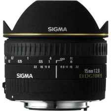Sigma 2,8 / 15 mm DG Fisheye Objektiv für Canon EOS Demo-Ware 